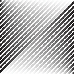 abstract seamless black white gradient diagonal straight line pattern.