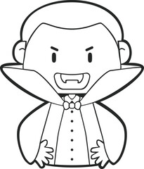 Cute cartoon children kids wearing halloween costume holiday celebration