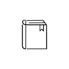 Book Line Style Icon Design