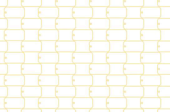 Digital png illustration of yellow shapes on transparent background