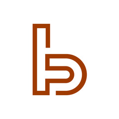 Monogram initial b letter mark logo design. Monogram design vector b logo. Monogram initial letter mark b logo. Design simple b monogram