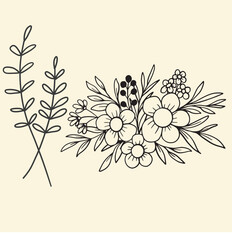 branch with flowers