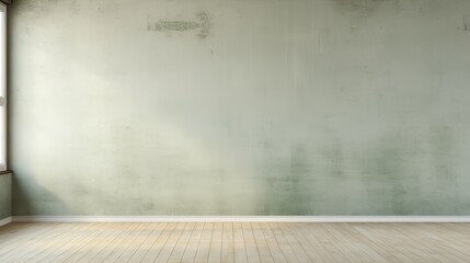 Empty worn wall in the room. - obrazy, fototapety, plakaty