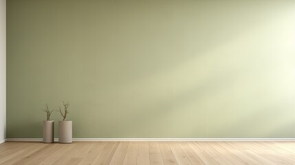 Empty worn wall in the room.