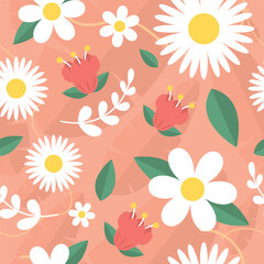 seamless floral pattern design