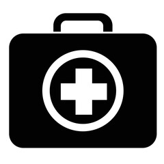 Obraz premium Hospital Element Collection such as Stethoscope, Thermometer, Exist sign, the signs is in hospital and Symbol also.