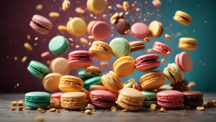 Obraz premium chocolate easter eggs