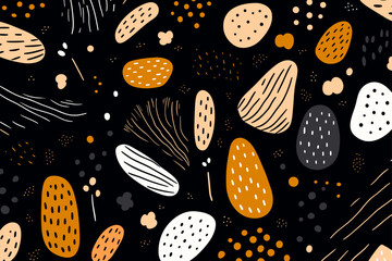 Christmas winter seamless pattern background. Good for fashion fabrics, children&rsquo;s clothing, T-shirts, postcards, email header, wallpaper, banner, posters, events, covers, advertising, and more.