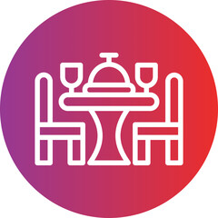 Vector Design Food Table Icon Style