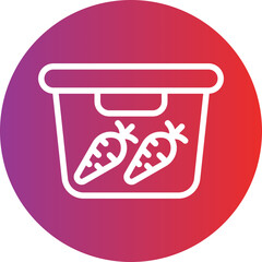 Vector Design Food Storage Icon Style