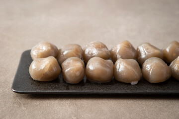  Potato Rice Cake, Korean traditional food