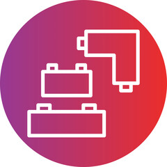 Vector Design Blocks Icon Style