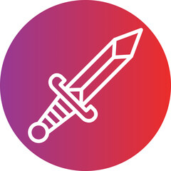 Vector Design Swords Icon Style