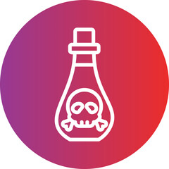 Vector Design Poison Icon Style
