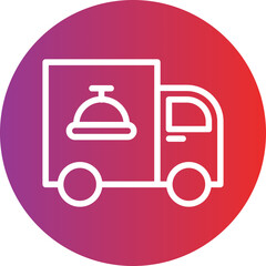 Vector Design Food Delivery Icon Style
