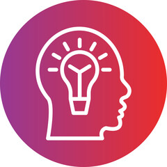 Vector Design Knowledge Icon Style