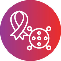 Vector Design Cancer Icon Style