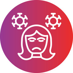 Vector Design Inflammation Icon Style