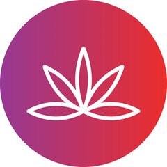 Vector Design Marijuana Icon Style