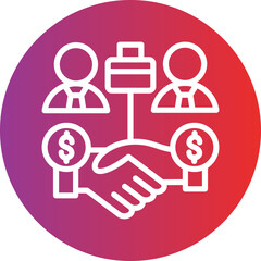 Vector Design Business Relationship Icon Style