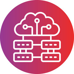 Vector Design Big Data Icon Style