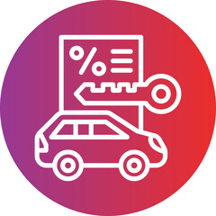 Vector Design Leaseing Icon Style