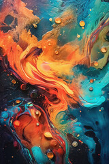 Abstract colorful full frame background