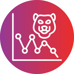 Bear Market Icon Style