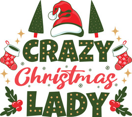 Retro Christmas Vector Design