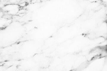 White marble texture with natural pattern for background or design art work.