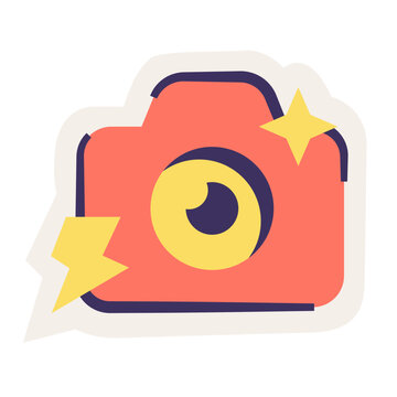 photography camera photo sticker