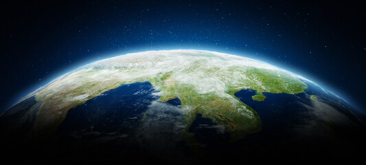 South-East Asia - planet Earth