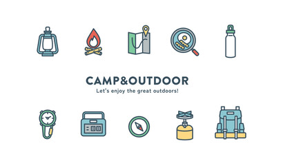 キャンプ　アイコン