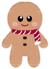 Christmas cookies decorated with icing suga