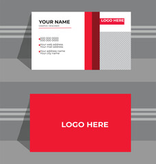 Modern Business Card  Vector business card template Vector illustration design