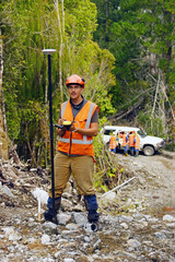 surveyor at work - 660855518