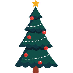 Christmas Tree Illustration