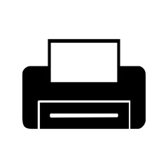 printer icon vector illustration
