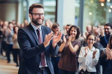 A employee got Recognition after achieve the target high performance. Job well done