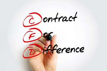 CFD Contract For Difference -  financial contract that pays the differences in the settlement...
