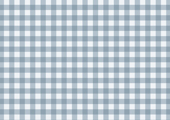 【紺色】くすみカラーのブロックチェック