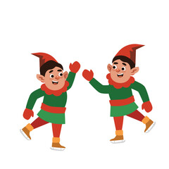 Red Green Gnomes | Winter Christmas Theme