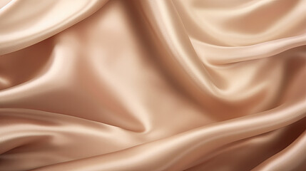 Fototapeta premium beige silk fabric background