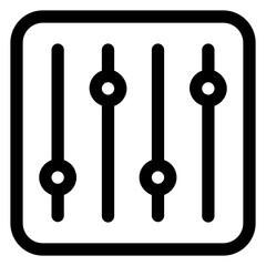 equalizer icon