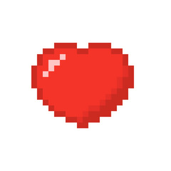 pixel heart