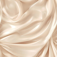 Gold silk background seamless pattern.Beige fabric background pattern.