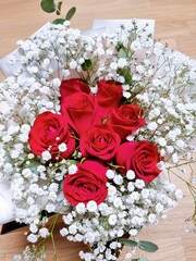 Wedding Anniversary Rose Bouquet