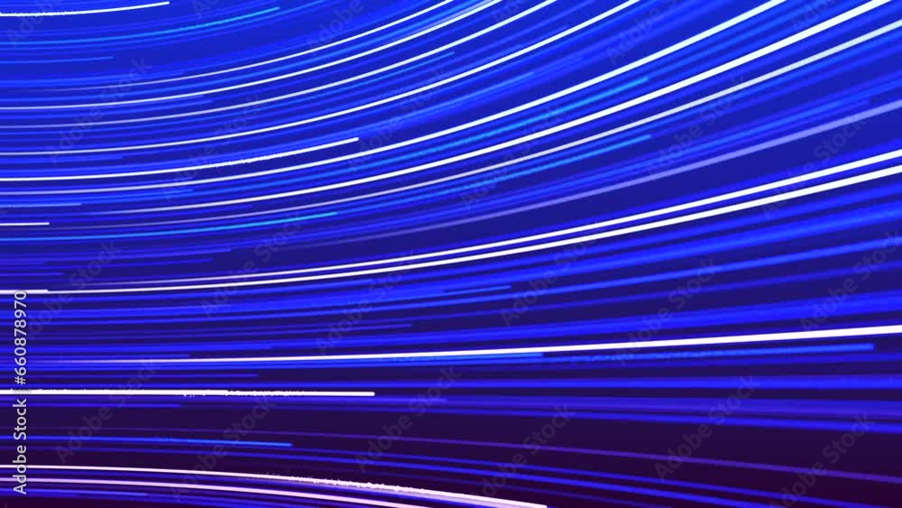 Wall mural speeding fibre network lines of random digital information