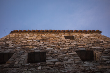 Altes Mauerwerk - Architektur in Frankreich