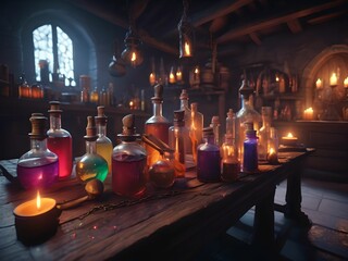 Wizard's Alchemist Workshop